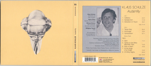 Klaus Schulze - Audentity (2CD - Deluxe Edition) [CD] | Revisited Rec. (REV 017) - 4