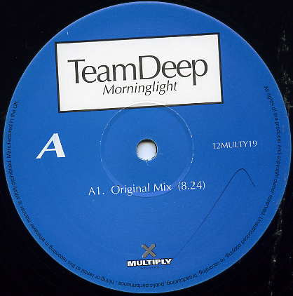 Team Deep - Morninglight | Multiply Records (12MULTY19)
