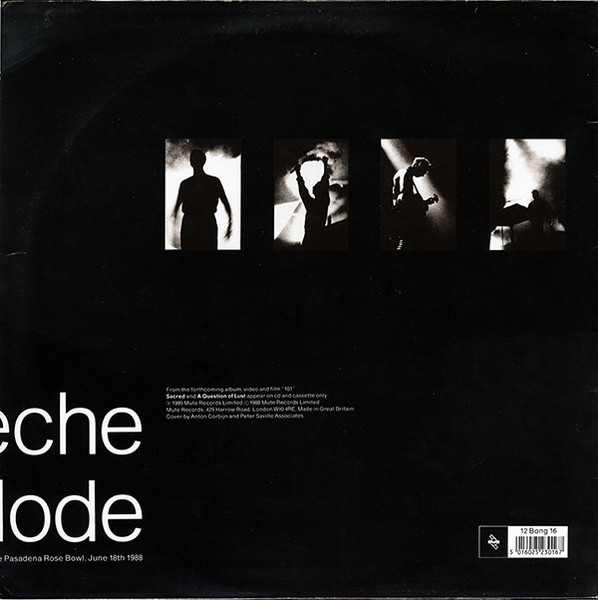 Depeche Mode - Everything Counts, Nothing, Sacred, A Question Of Lust | Mute (12 Bong 16) - 2 Depeche Mode - Everything Counts, Nothing, Sacred, A Question Of Lust | Mute (12 Bong 16) - 2