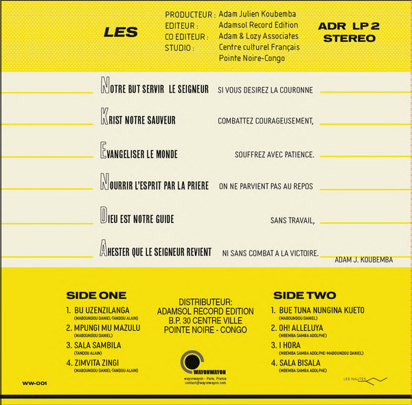 Les Nkenda - Self Title | Wayonwayon (WW-001) - 2 Les Nkenda - Self Title | Wayonwayon (WW-001) - 2