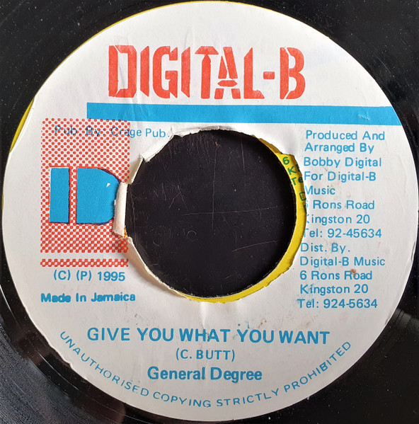 General Degree - Give You What You Want | Digital-B (none) - main