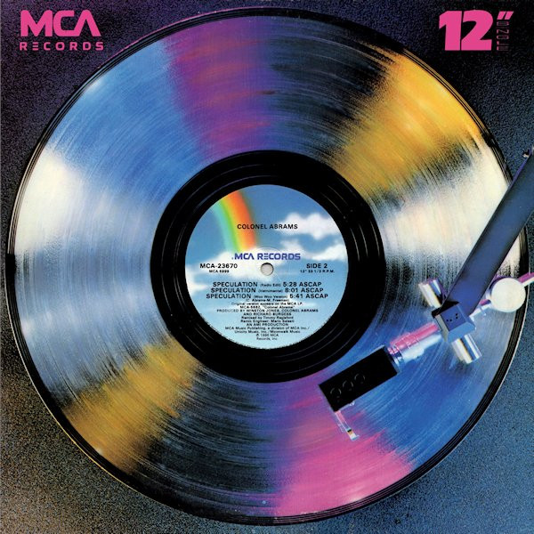 Colonel Abrams - Speculation | MCA Records (MCA-23670) - 4 Colonel Abrams - Speculation | MCA Records (MCA-23670) - 4