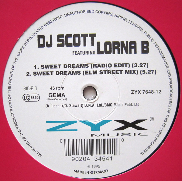 DJ Scott - Sweet Dreams | ZYX Music (ZYX 7648-12)