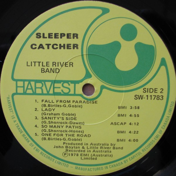 Little River Band - Sleeper Catcher | Harvest (SW-11783) - 4 Little River Band - Sleeper Catcher | Harvest (SW-11783) - 4