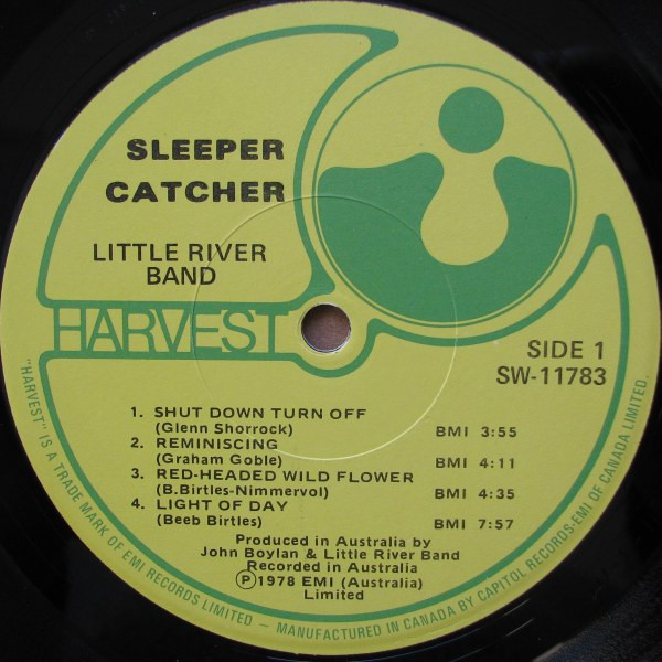 Little River Band - Sleeper Catcher | Harvest (SW-11783) - 3 Little River Band - Sleeper Catcher | Harvest (SW-11783) - 3
