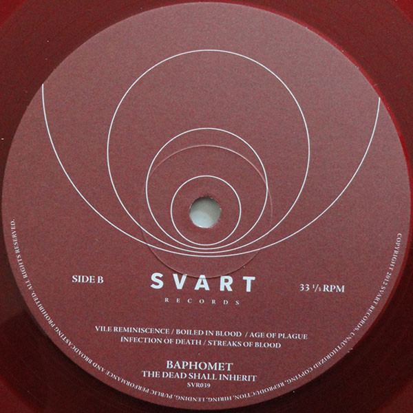 Baphomet - The Dead Shall Inherit | Svart Records (SVR039) - 4