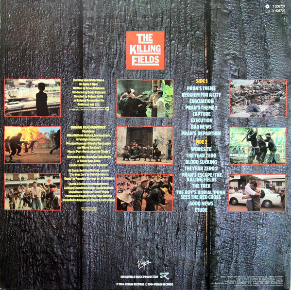 Mike Oldfield - The Killing Fields (Original Film Soundtrack) | Virgin (T-206.707)