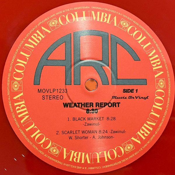 Weather Report - 8:30 | Music On Vinyl (MOVLP1233) - 4