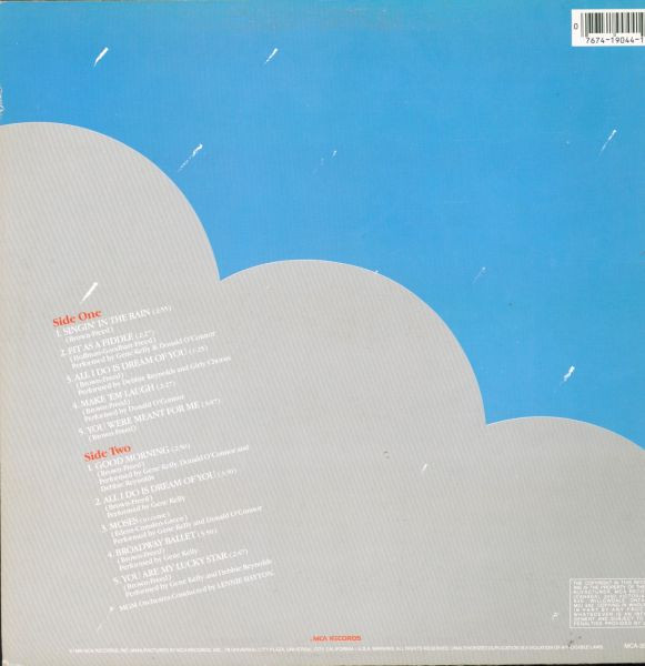 Various - Singin' In The Rain : Original Soundtrack Recording | MCA Records (MCA-39044) - 2