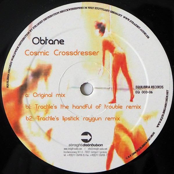 Obtane - Cosmic Crossdresser | Equilibria Records (EQ003-06) Obtane - Cosmic Crossdresser | Equilibria Records (EQ003-06)