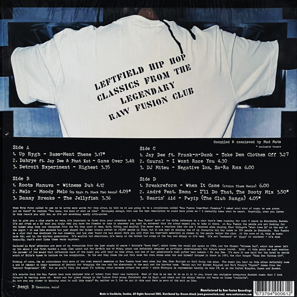 Various - Raw Fusion Bass-Ment Classics | Raw Fusion Recordings (RAFLP006) - 2