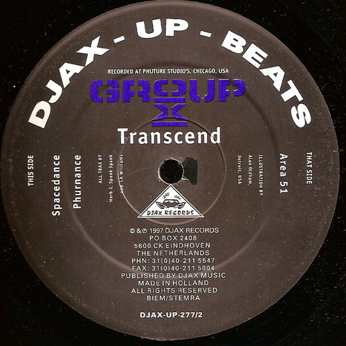 Group X - Transcend | Djax-Up-Beats (DJAX-UP-277) - 4