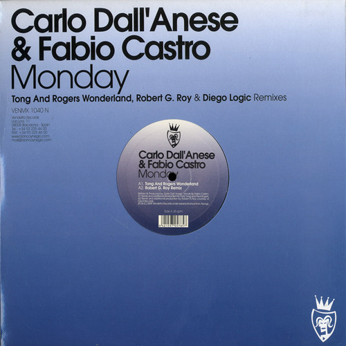 Carlo Dall'Anese & Fabio Castro - Monday | Vendetta Records (VENMX1040)