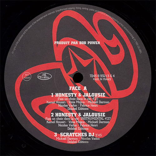 Alliance Ethnik - Honesty & Jalousie (Fais Un Choix Dans La Vie) | Delabel (7243 8 93213 6 4) - 3 Alliance Ethnik - Honesty & Jalousie (Fais Un Choix Dans La Vie) | Delabel (7243 8 93213 6 4) - 3