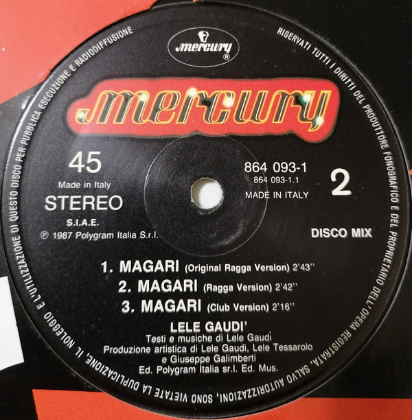 Gaudi - Magari | Mercury (864 093-1) - 2