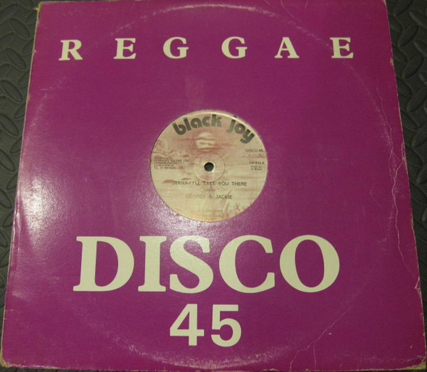 George Agard & Jackie Robinson / The Aggrovators - Diana / Moog In Bed | Black Joy (DH 812)