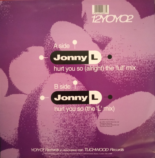 Jonny L - Hurt You So | Yo!Yo! Records (12YOYO2) - 2
