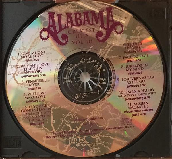 Alabama - Greatest Hits III | RCA Records Label Nashville (BG2 66410) - 3
