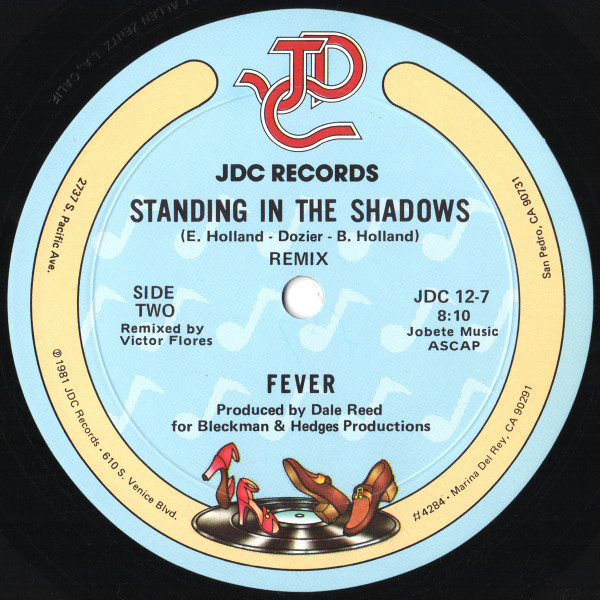 Fever - Standing In The Shadows | JDC Records (JDC 12-7) - 2 Fever - Standing In The Shadows | JDC Records (JDC 12-7) - 2