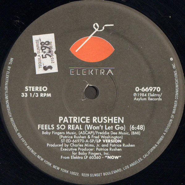 Patrice Rushen - Feels So Real (Won't Let Go) / Forget Me Nots | Elektra (0-66970)
