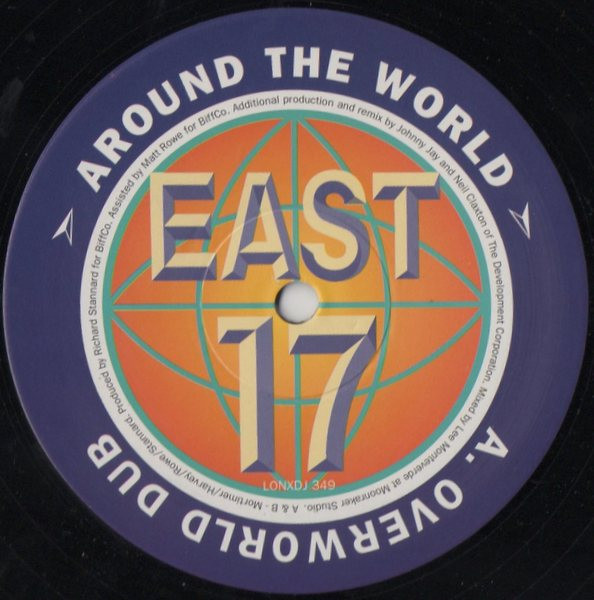 East 17 - Around The World | London Records (LONXDJ349) - 3