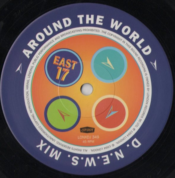 East 17 - Around The World | London Records (LONXDJ349) - 6