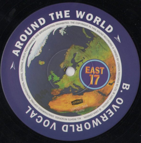 East 17 - Around The World | London Records (LONXDJ349) - 4