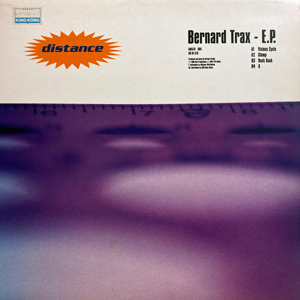 Bernard Trax - E.P. | Distance (DD5)