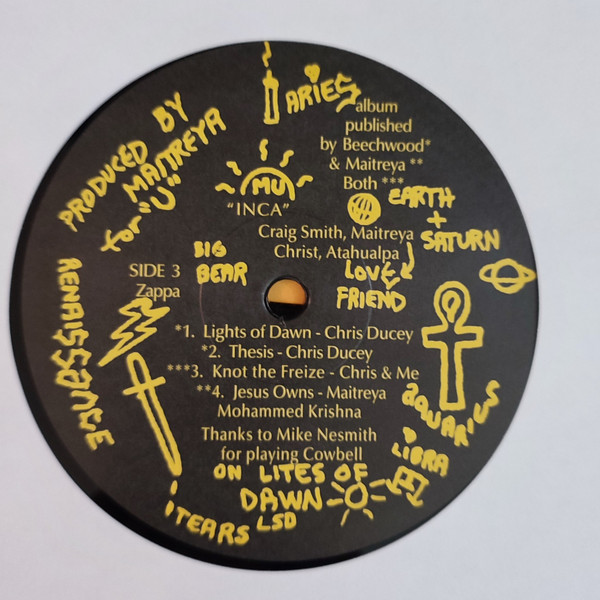 Satya Sai Maitreya Kali - Inca | United Kingdom Of America Records (CF-2964) - 4