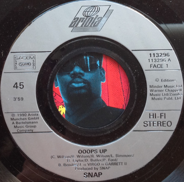 Snap! - Ooops Up | Logic Records (113 296) - 3