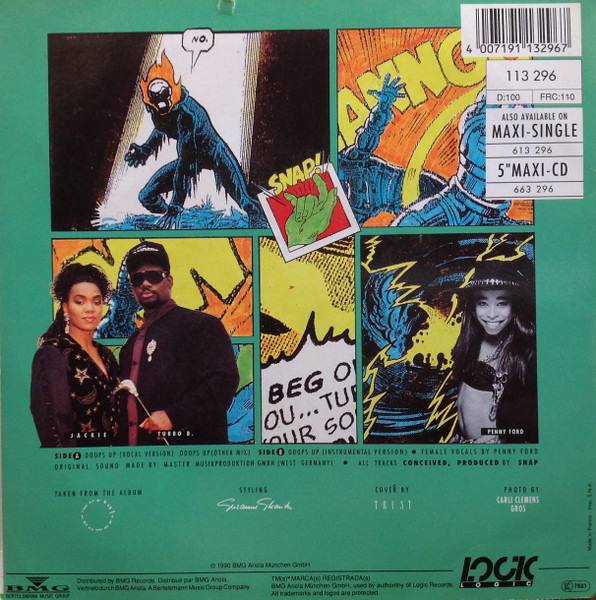 Snap! - Ooops Up | Logic Records (113 296) - 2