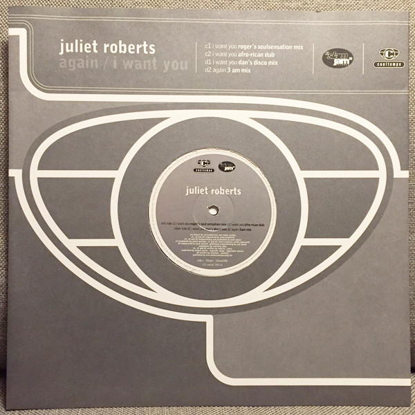Juliet Roberts - Again / I Want You | Cooltempo (12COOL 285)