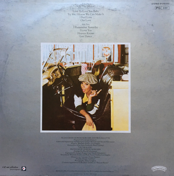 Donna Summer - Greatest Hits - Volume One | Casablanca (9128 032) - 2