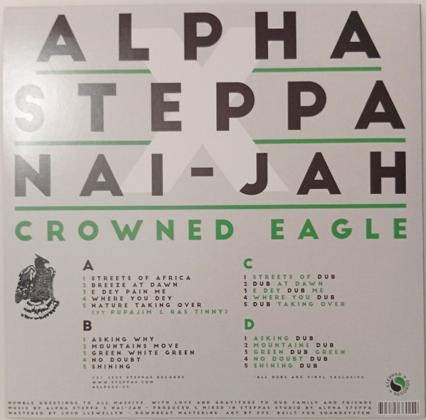 Alpha Steppa x Nai-Jah - Crowned Eagle | Steppas (ASLP022-23) - 2
