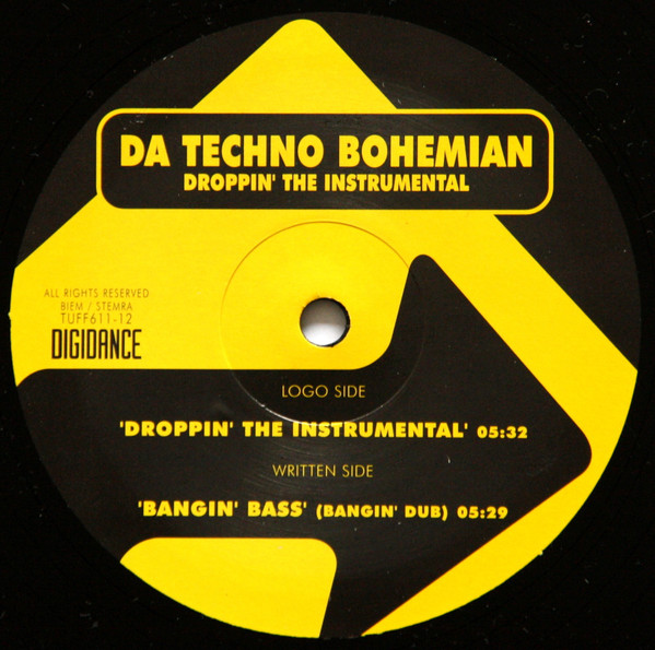 Da Techno Bohemian - Droppin' The Instrumental | Tuff Stuff (TUFF611-12) - 3 Da Techno Bohemian - Droppin' The Instrumental | Tuff Stuff (TUFF611-12) - 3