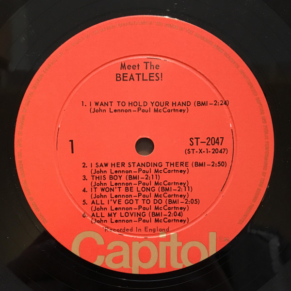 The Beatles - Meet The Beatles! | Capitol Records (ST 2047) - 3