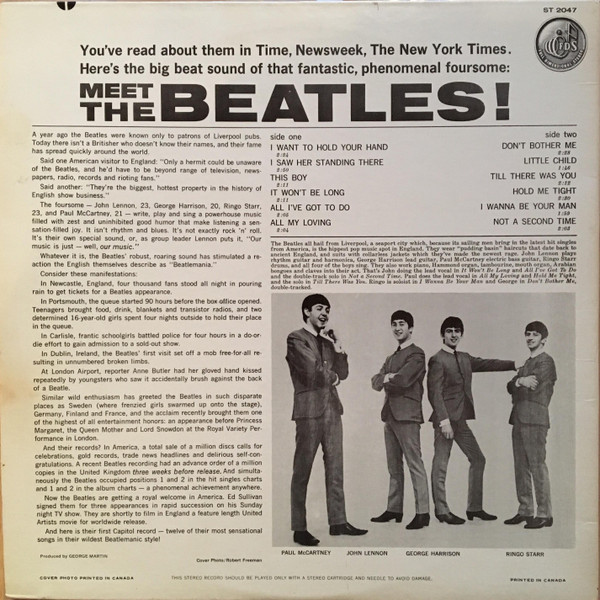 The Beatles - Meet The Beatles! | Capitol Records (ST 2047) - 2
