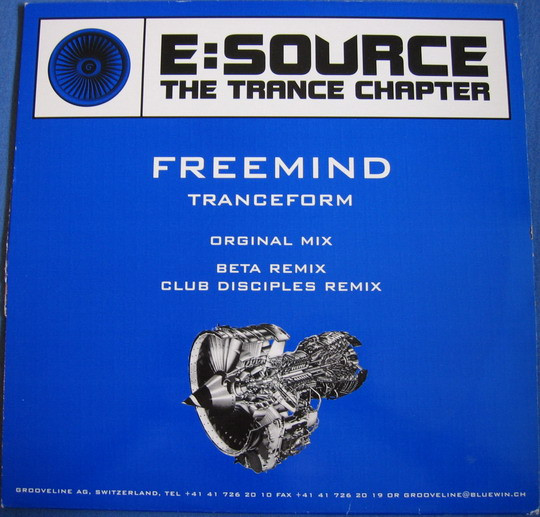Freemind - Tranceform | E:Source Records (EST 003-6)
