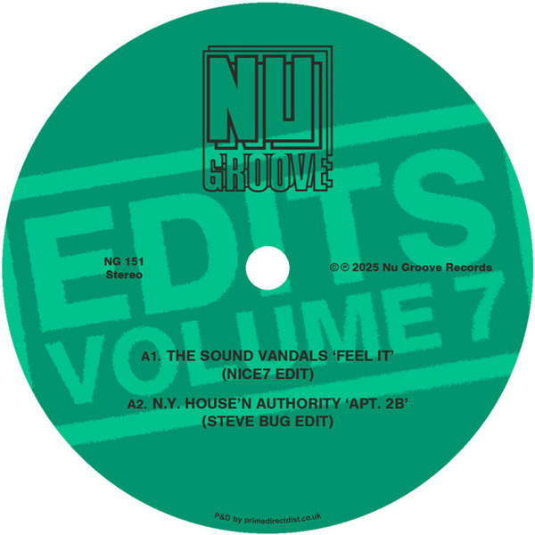 Various - Nu Groove Edits Volume 7 | Nu Groove Records (NG151)