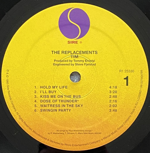 The Replacements - Tim | Sire (R1 25330) - 3