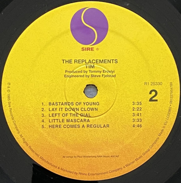 The Replacements - Tim | Sire (R1 25330) - 4