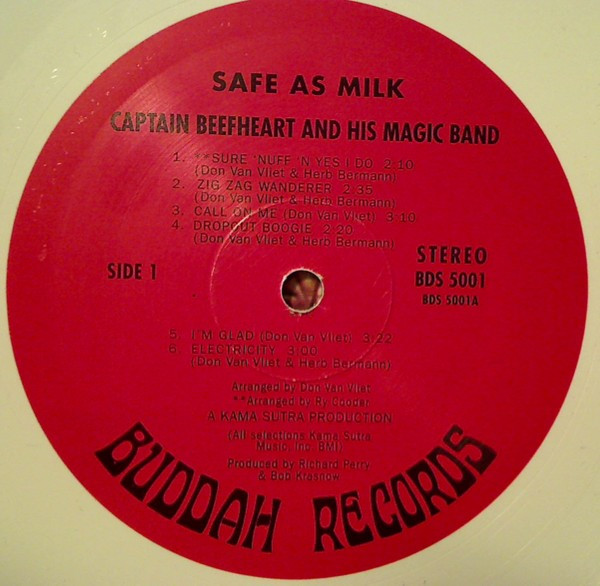 Captain Beefheart And The Magic Band - Safe As Milk | Buddah Records (BDS 5001) - 3 Captain Beefheart And The Magic Band - Safe As Milk | Buddah Records (BDS 5001) - 3