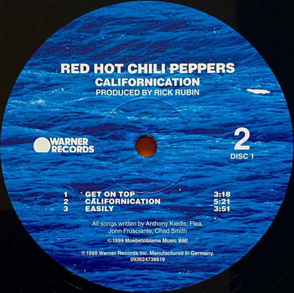Red Hot Chili Peppers - Californication | Warner Records (093624738619) - 3