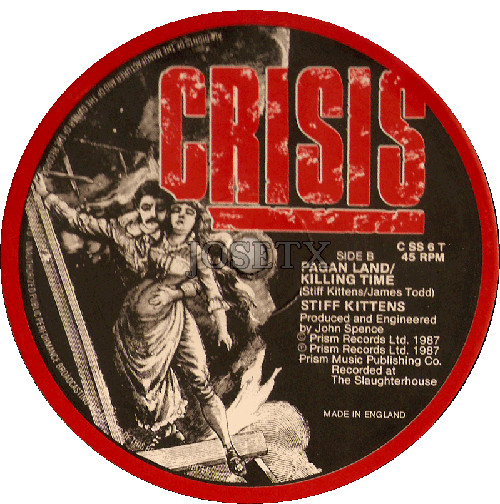 Stiff Kittens - Eternal Blue | Crisis Records (CSS6(T)) - 3