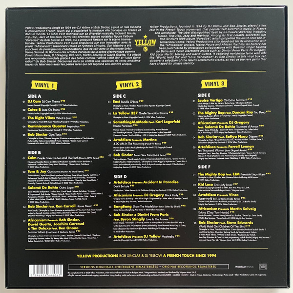 Bob Sinclar & DJ Yellow - A French Touch Since 1994 | Yellow Productions (3468806) - 2