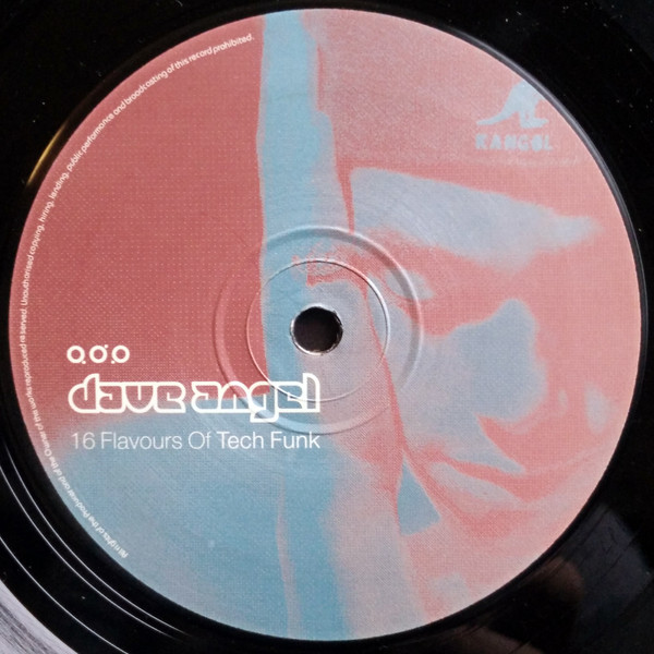 Dave Angel - 16 Flavours Of Tech Funk | React (REACT LP 130) - 9