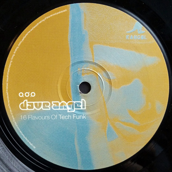 Dave Angel - 16 Flavours Of Tech Funk | React (REACT LP 130) - 11