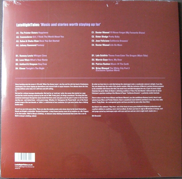 Jamiroquai - LateNightTales | LateNightTales (ALNLP10) - 2