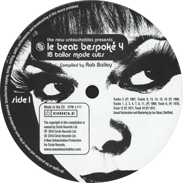 Various - Le Beat Bespoké 4 (16 Tailor Made Cuts) | Circle Records (CPW L111) - 3