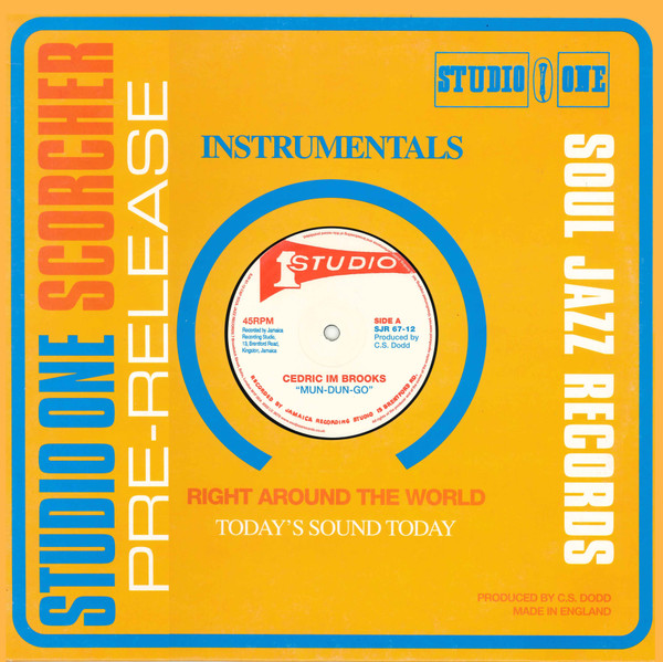 Cedric "Im" Brooks / Sound Dimension - Mun-Dun-Go / Heavy Rock | Soul Jazz Records (SJR 67-12) Cedric "Im" Brooks / Sound Dimension - Mun-Dun-Go / Heavy Rock | Soul Jazz Records (SJR 67-12)